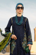 MARIA B EMBROIDED UNSTITCHED LAWN  D-2313-B - House Of Hania