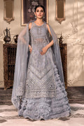 MARIA B Ice Blue BD-2603C MBROIDERED - House Of Hania