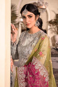 MARIA.B-MBROIDERED - Silver BD-2601 - House Of Hania