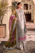 MARIA.B-MBROIDERED - Silver BD-2601 - House Of Hania