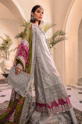 MARIA.B-MBROIDERED - Silver BD-2601 - House Of Hania