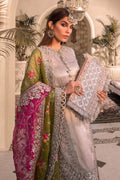 MARIA.B-MBROIDERED - Silver BD-2601 - House Of Hania