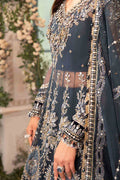 MARIA B__3 Piece Embroidered Organza Suit | BD-2901 - House Of Hania