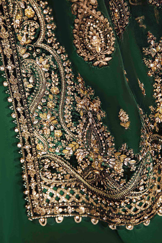 MARIA B__3 Piece Embroidered Organza Suit | BD-2904 - House Of Hania