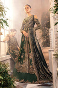 MARIA B__3 Piece Embroidered Organza Suit | BD-2904 - House Of Hania