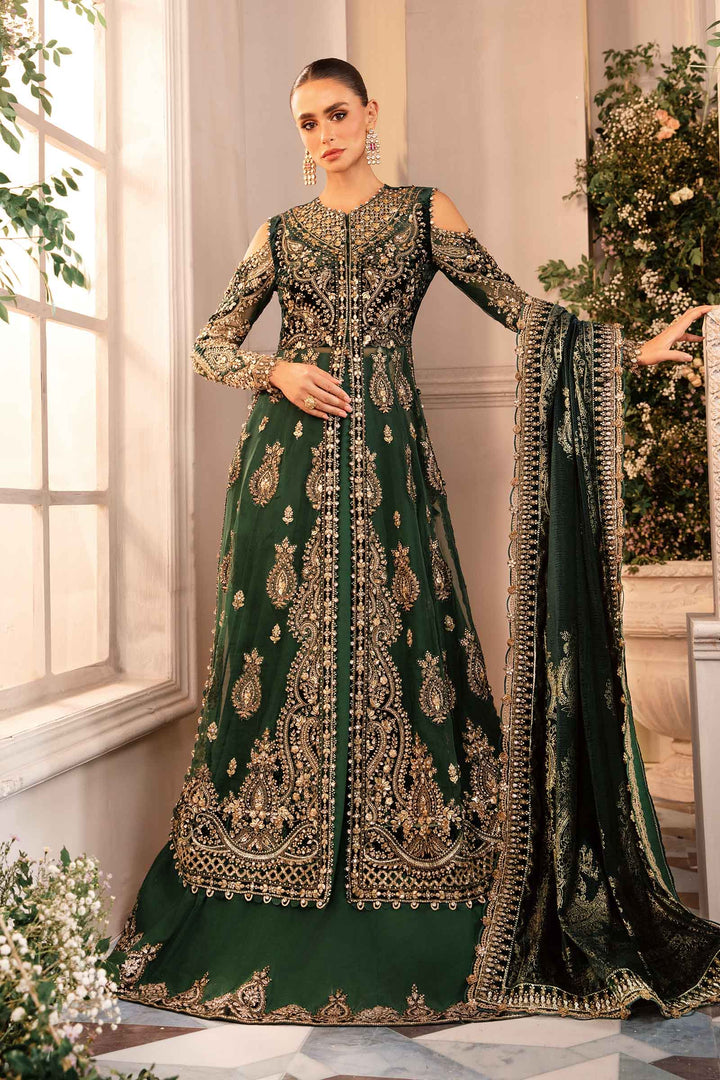 MARIA B__3 Piece Embroidered Organza Suit | BD-2904 - House Of Hania