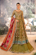 MARIA B__3 Piece Embroidered Organza Suit | BD-2906 - House Of Hania
