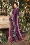 MARIA B__3 Piece Embroidered Raw Silk Suit | BD-2903 - House Of Hania
