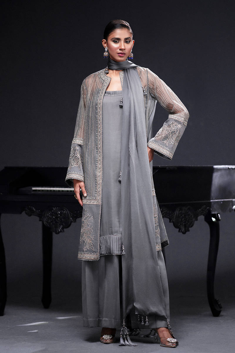 MNR | Chai Coffee Luxury Pret | Grey Eminance - House Of Hania