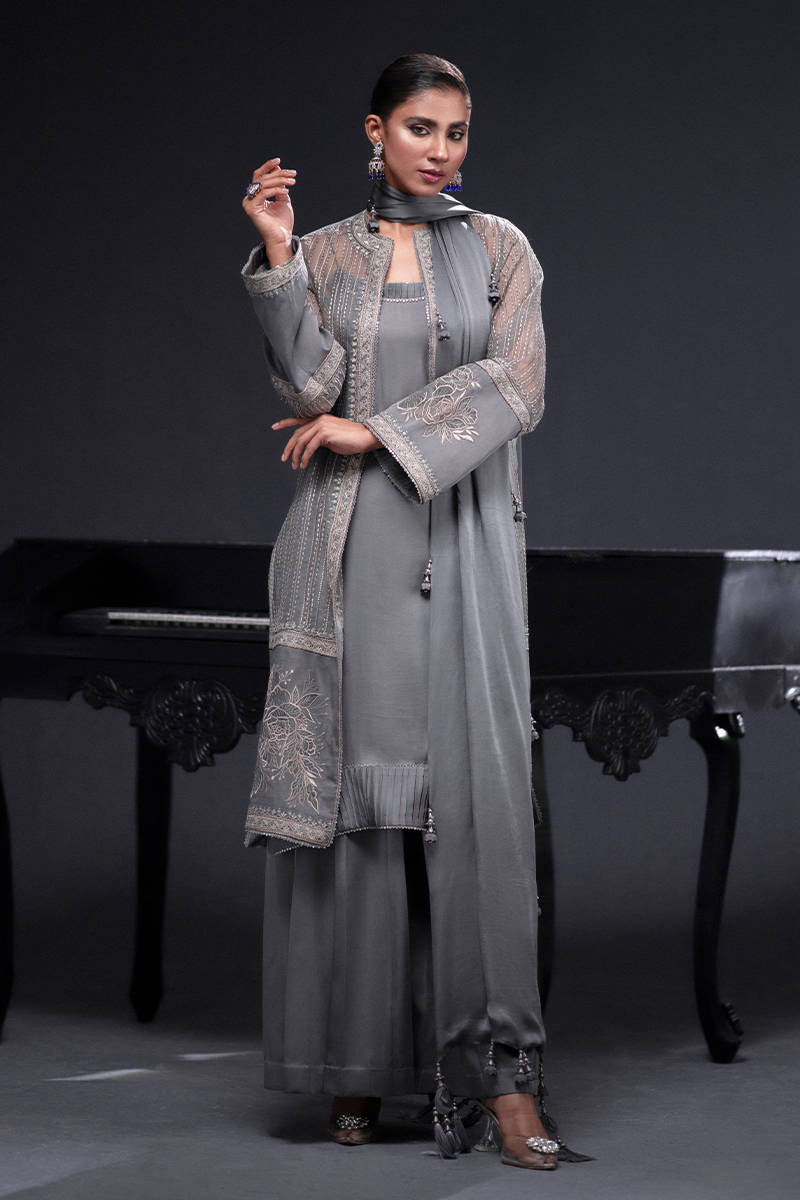 MNR | Chai Coffee Luxury Pret | Grey Eminance - House Of Hania