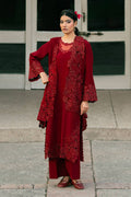 MNR | Chai Coffee Vol 5 - Eid Edit'26 | CHERRY RED WITH DUPATTA - House Of Hania