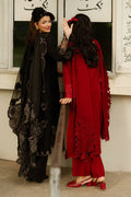 MNR | Chai Coffee Vol 5 - Eid Edit'26 | CHERRY RED WITH DUPATTA - House Of Hania