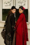 MNR | Chai Coffee Vol 5 - Eid Edit'26 | CHERRY RED WITH DUPATTA - House Of Hania