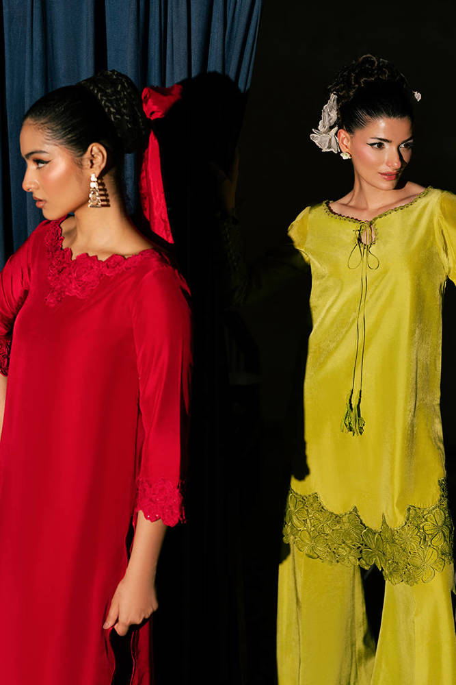 MNR | Chai Coffee Vol 5 - Eid Edit'26 | CYPRESS CHARM WITH DUPATTA - House Of Hania