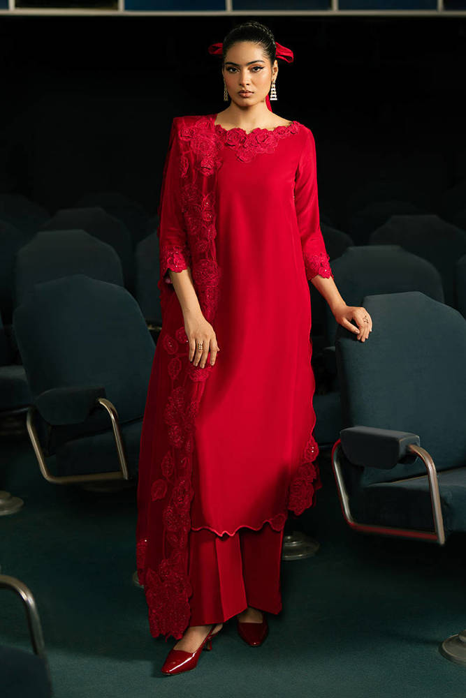 MNR | Chai Coffee Vol 5 - Eid Edit'26 | ROSE SILK WITH DUPATTA - House Of Hania