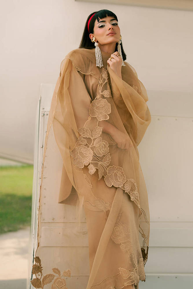 MNR | Chai Coffee Vol 5 - Eid Edit'26 | SAND DUST WITH DUPATTA - House Of Hania