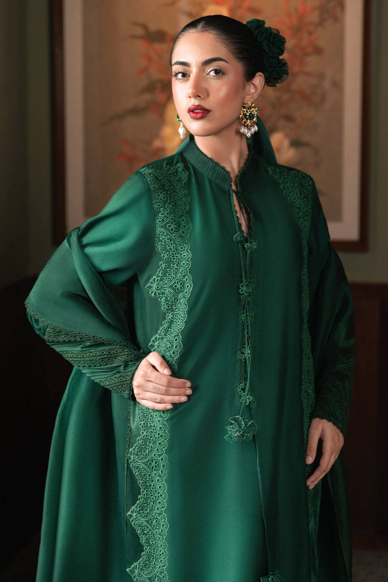 MNR | Chaye Coffee Luxury Pret | Aurora Emerald - House Of Hania
