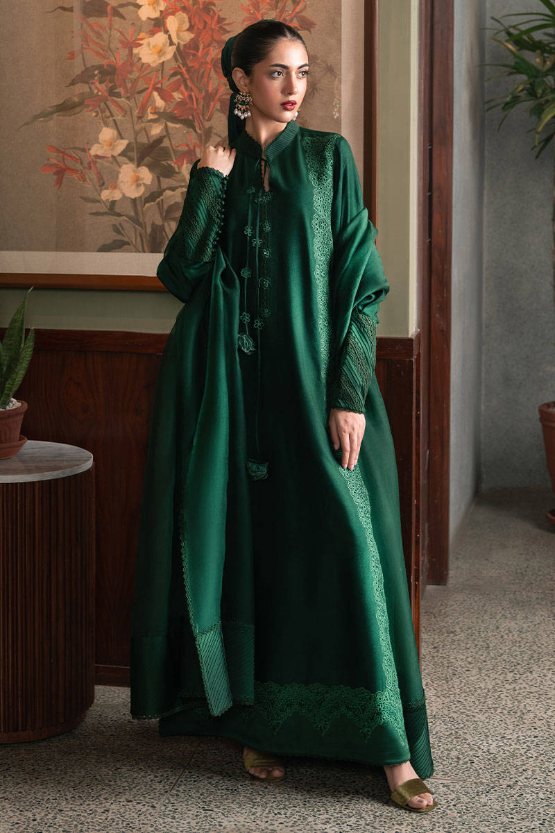 MNR | Chaye Coffee Luxury Pret | Aurora Emerald - House Of Hania