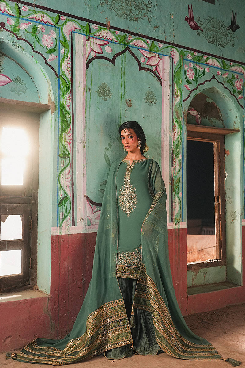 MNR | Farid Manzil Luxury Pret'26 | GUL-E-SABZ - House Of Hania