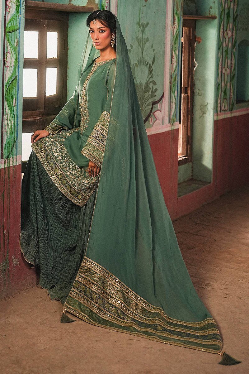 MNR | Farid Manzil Luxury Pret'26 | GUL-E-SABZ - House Of Hania