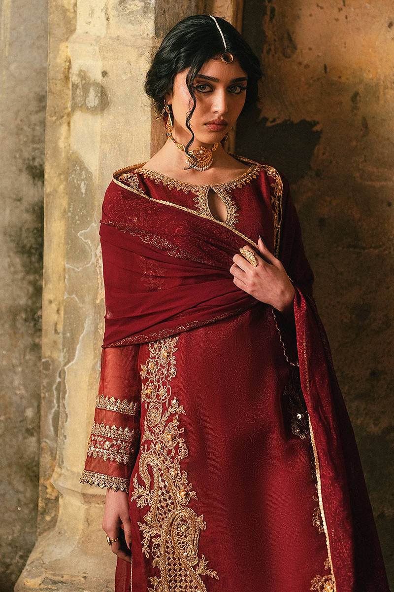 MNR | Farid Manzil Luxury Pret'26 | SURKH-E-BAHAR - House Of Hania