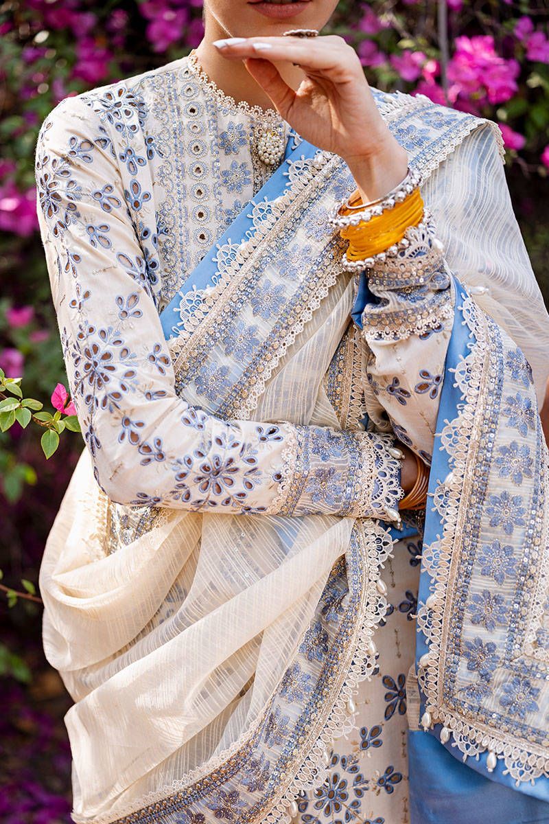 MNR Mohsin Naveed Ranjha Luxury lawn 2023 - House Of Hania