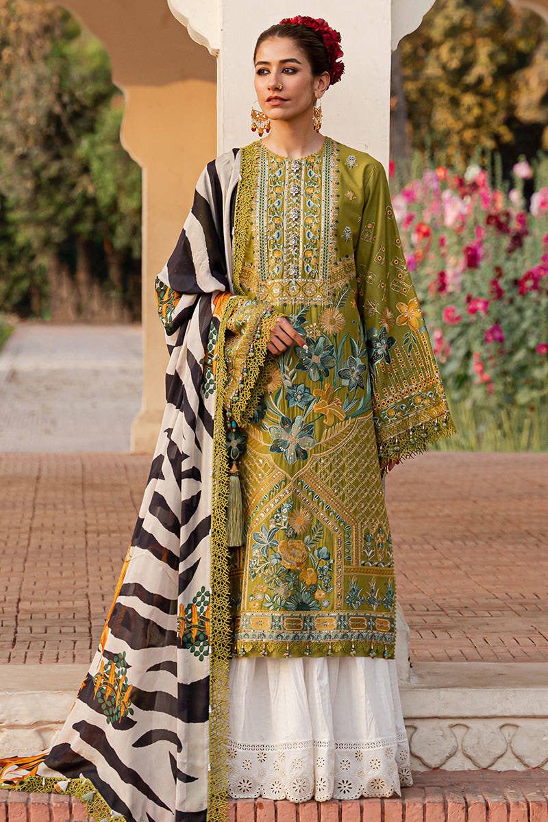 MNR Mohsin Naveed Ranjha Luxury lawn 2023 - House Of Hania