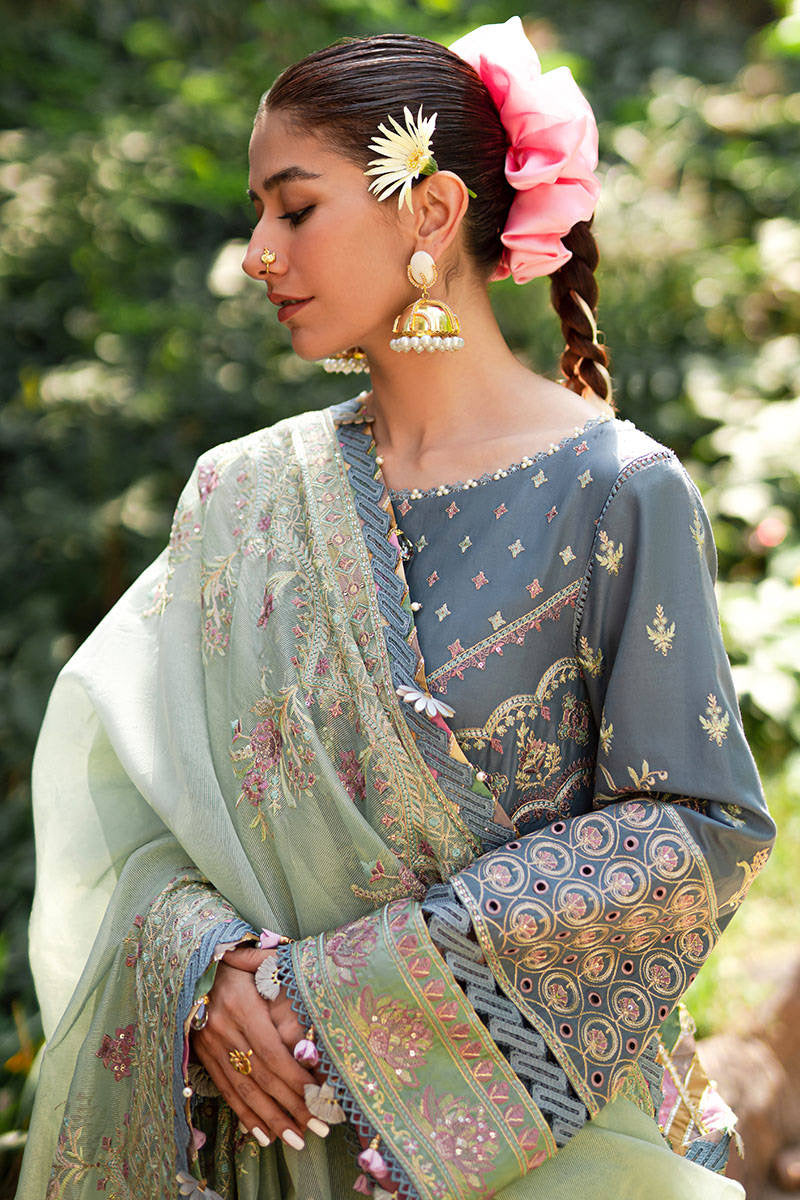 MNR Mohsin Naveed Ranjha Luxury lawn 2023 - House Of Hania