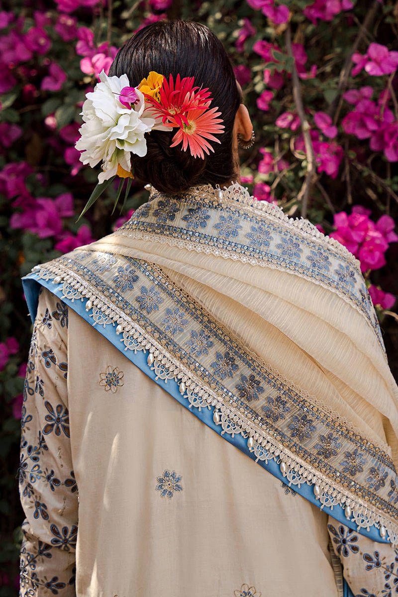 MNR Mohsin Naveed Ranjha Luxury lawn 2023 - House Of Hania
