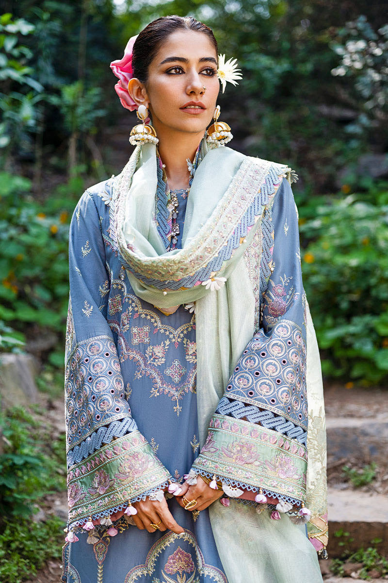 MNR Mohsin Naveed Ranjha Luxury lawn 2023 - House Of Hania