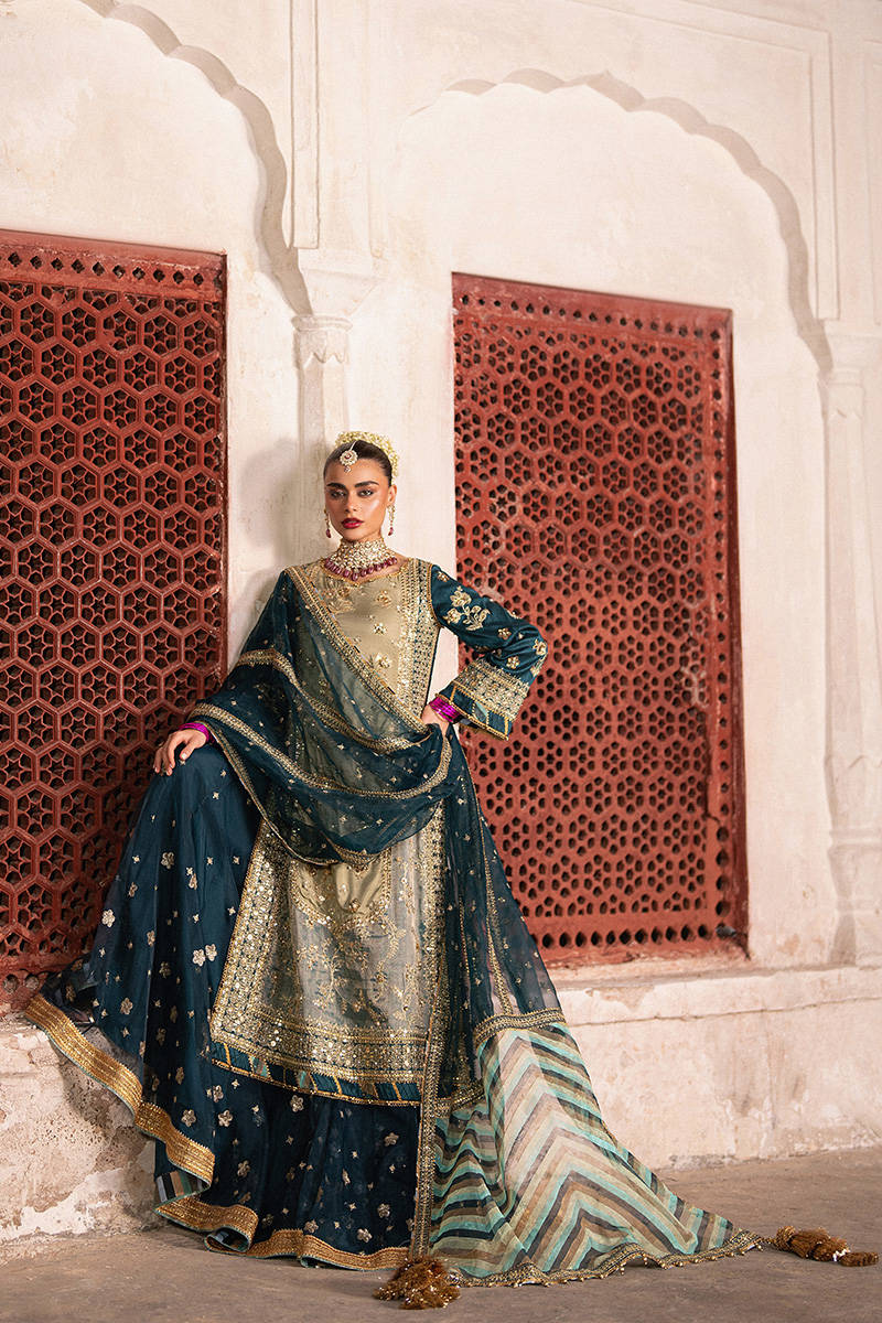 MNR | Zarlish Festive Stitched Vol VI | LEHAR - House Of Hania