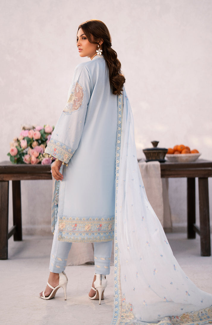 Emaan Adeel DORA outfit — front view