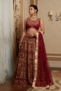 MUSHQ Amour Trousseau De Luxe Wedding Collection TDL23-06 RUBY - House Of Hania