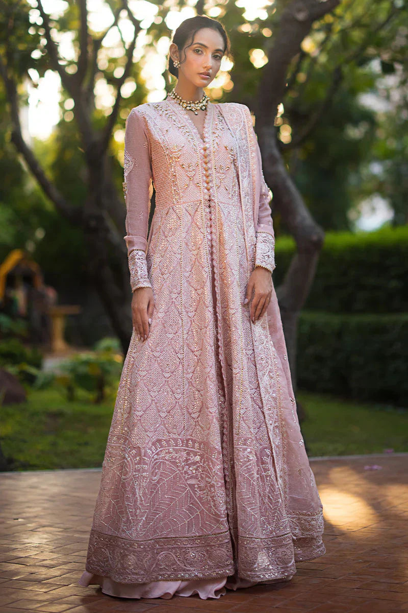 Aanya – Pink Raw Silk (3-Piece) by Mushq
