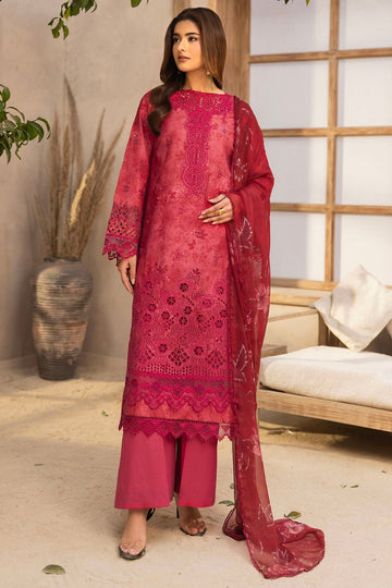 Motifz | Amal Lawn 26 | 5731-SAFFRON - House Of Hania