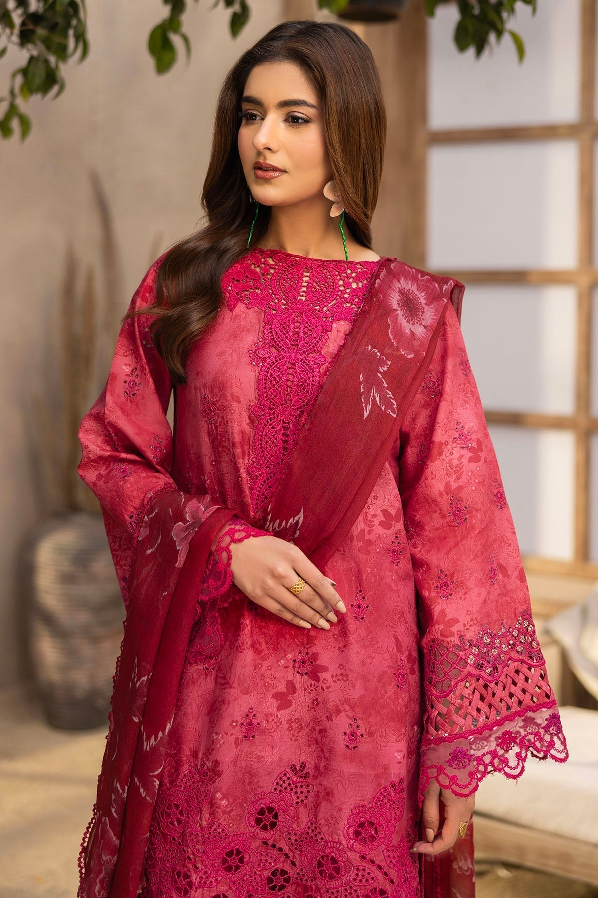 Motifz | Amal Lawn 26 | 5731-SAFFRON - House Of Hania