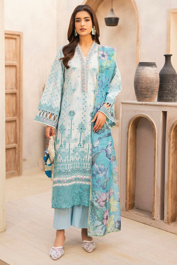 Motifz | Amal Lawn 26 | 5733-SKY FALL - House Of Hania