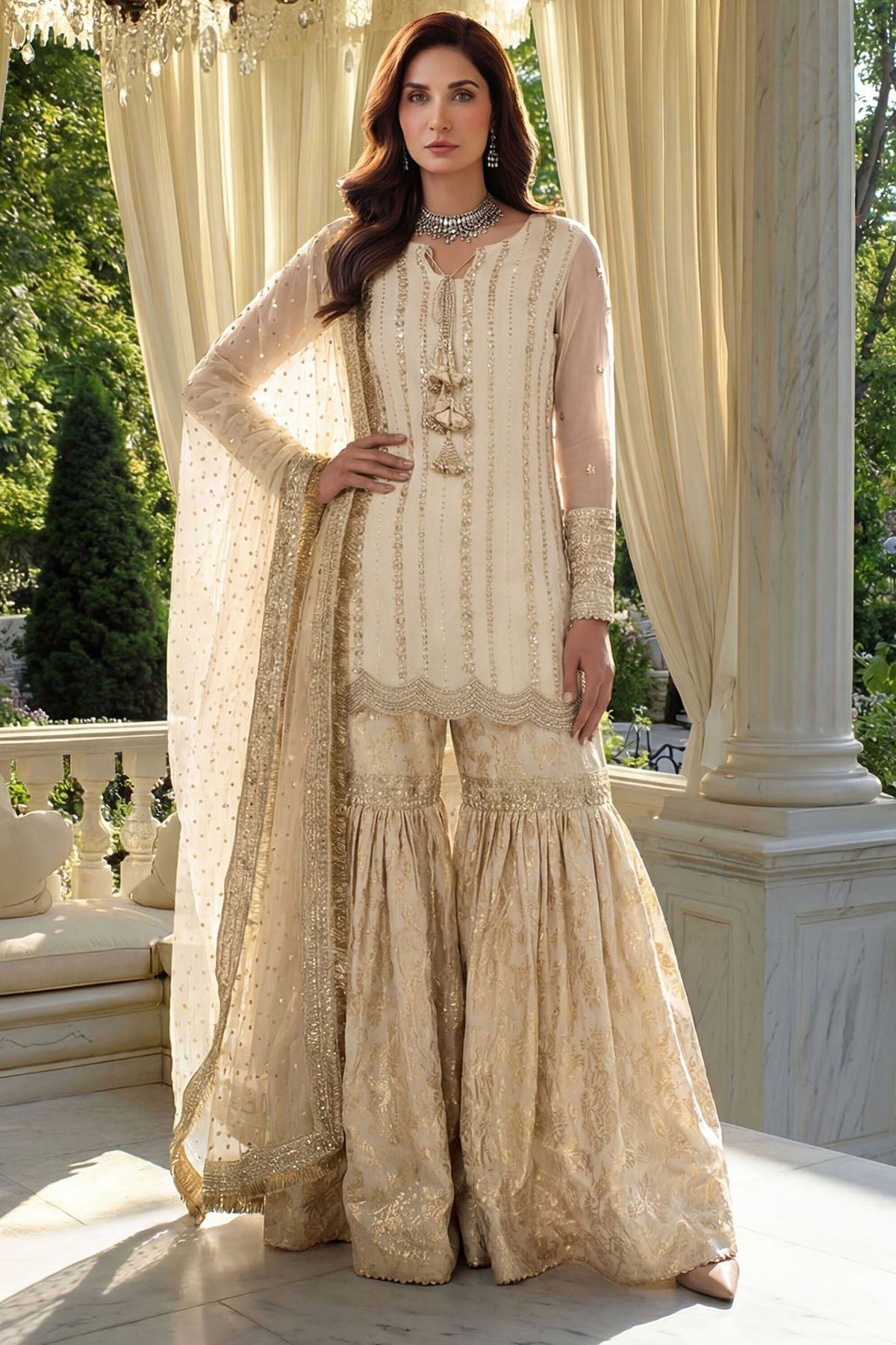 Motifz | Eid Collection RTW | 5752-ROSE - House Of Hania