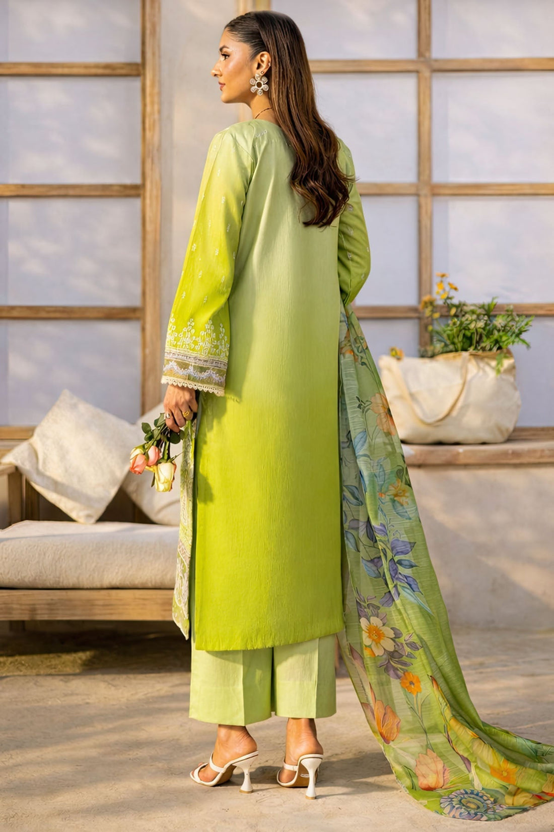 Motifz | Amal Lawn 26 | 5816-DOVE - House Of Hania
