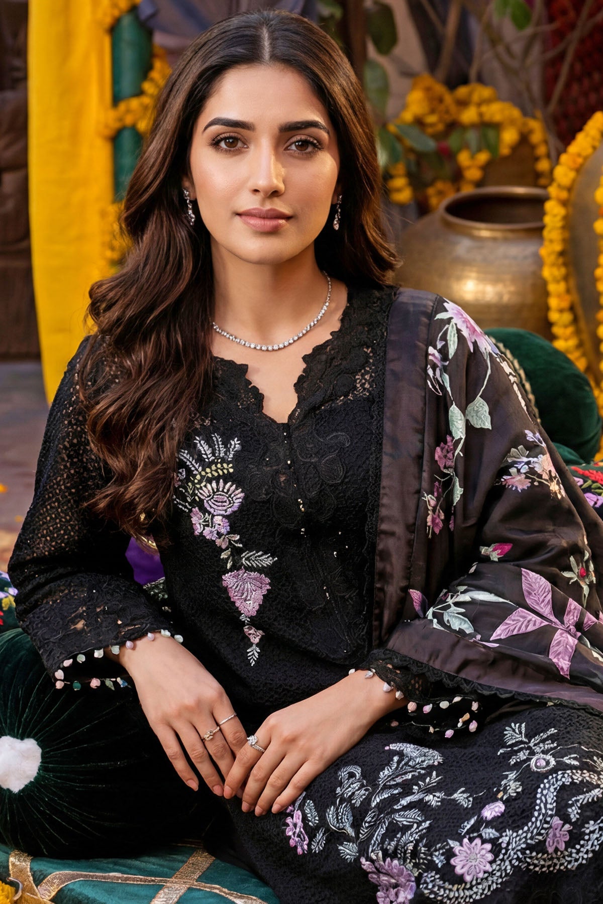 Motifz | Premium Lawn 26 | 5925-DANDELION - House Of Hania