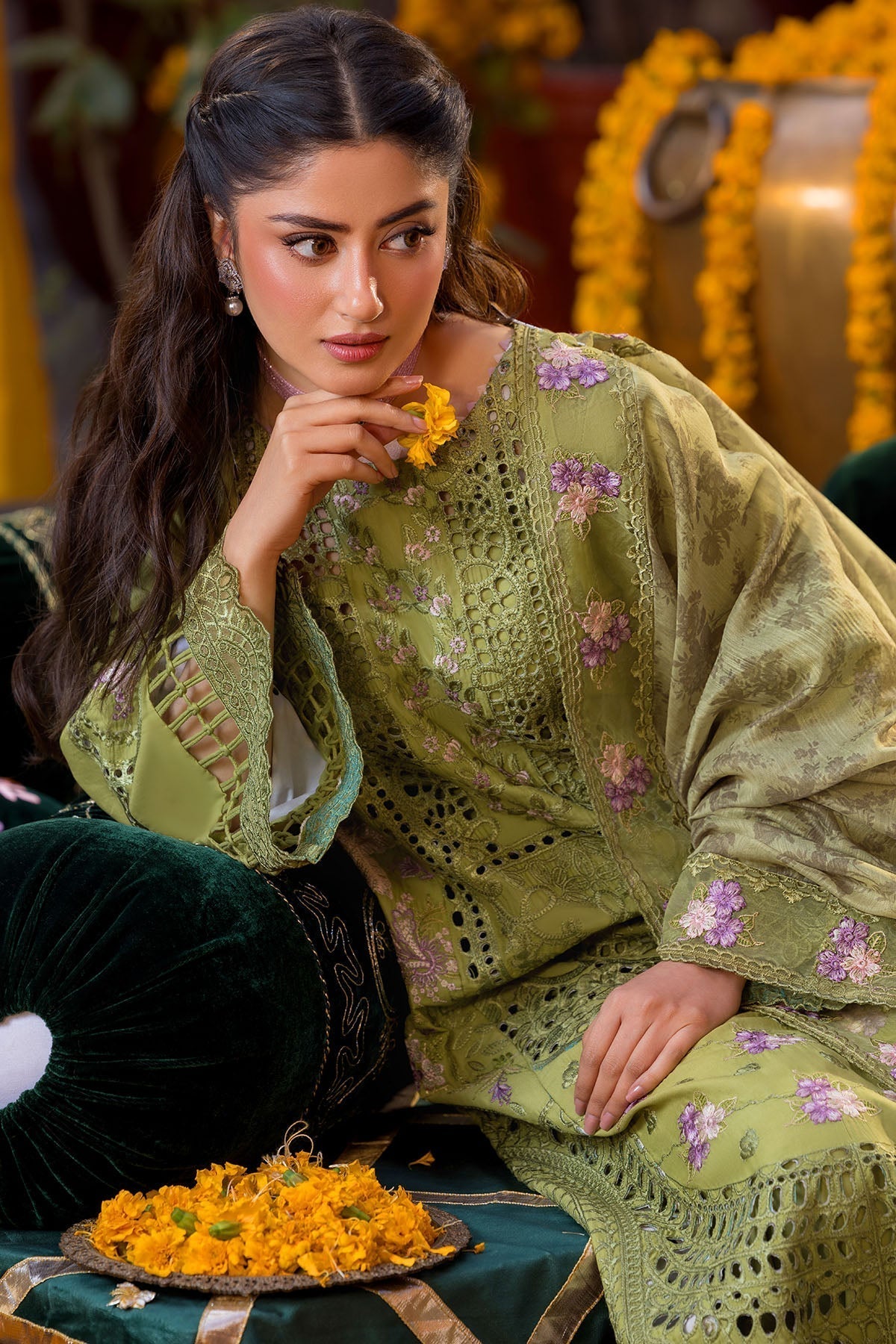 Motifz | Premium Lawn 26 | 5932-NISA - House Of Hania