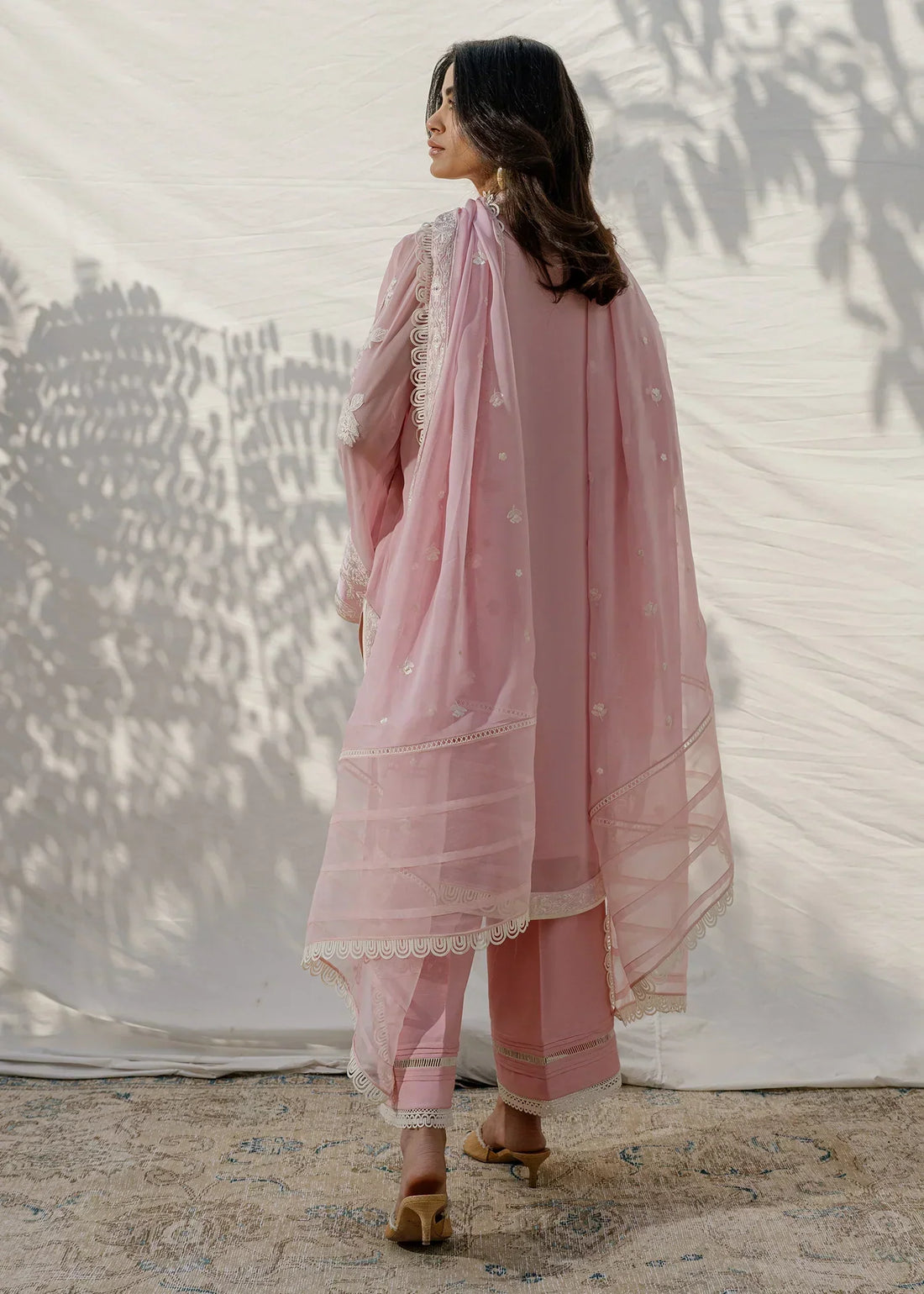 Mahgul | Eid Edit 2024 | Blush Coral - House Of Hania