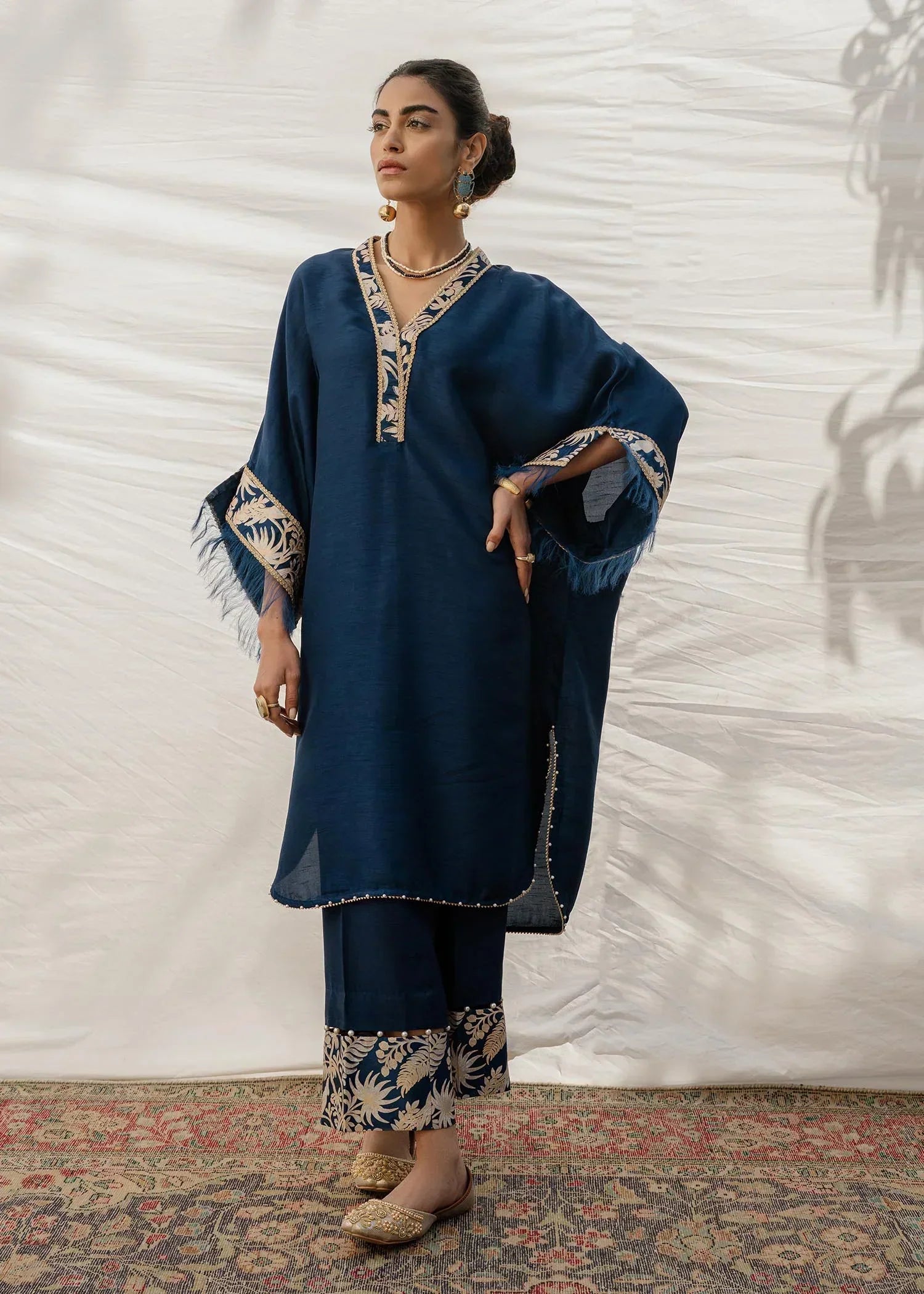 Mahgul | Eid Edit 2024 | Cobalt Sea - House Of Hania