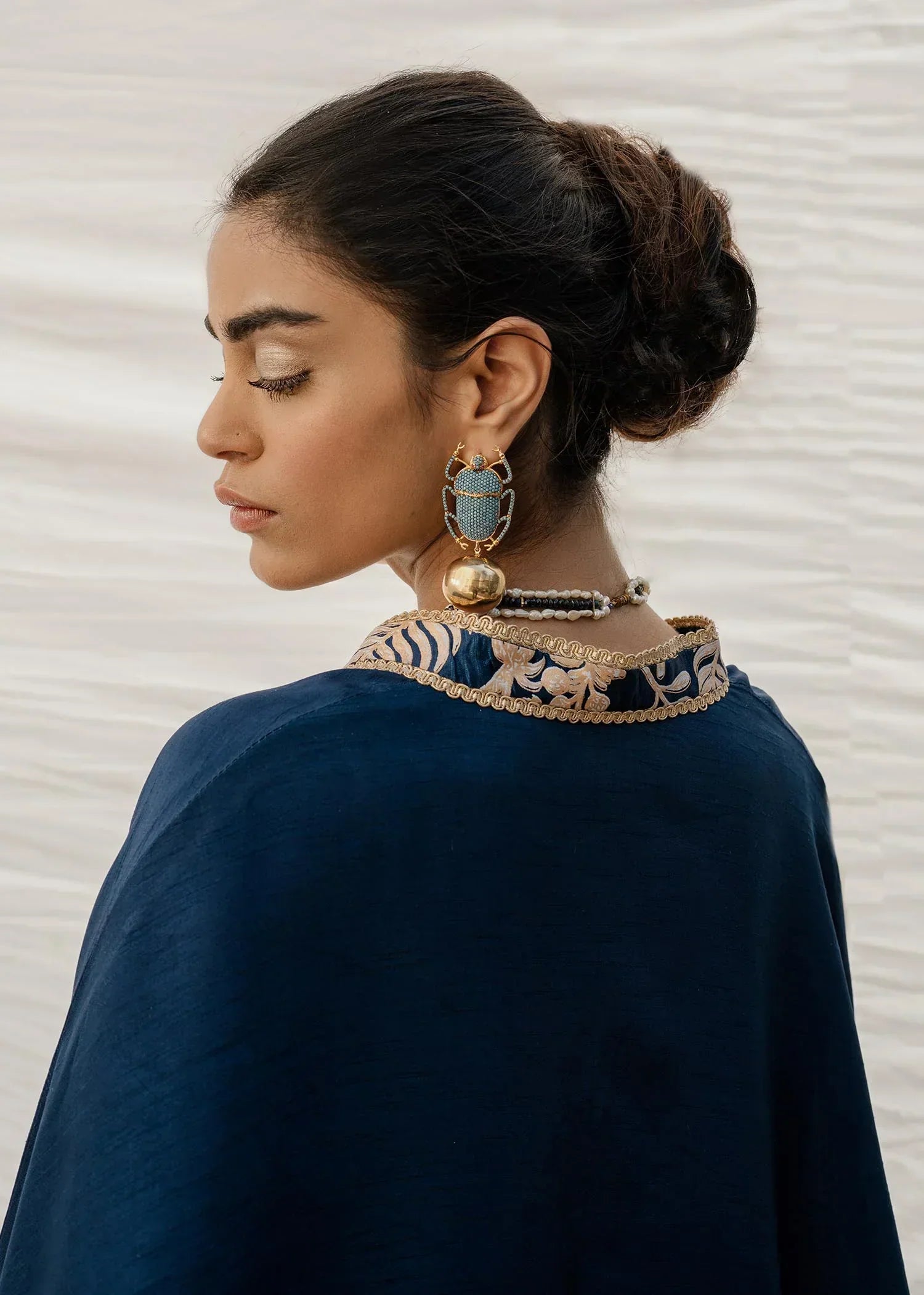 Mahgul | Eid Edit 2024 | Cobalt Sea - House Of Hania