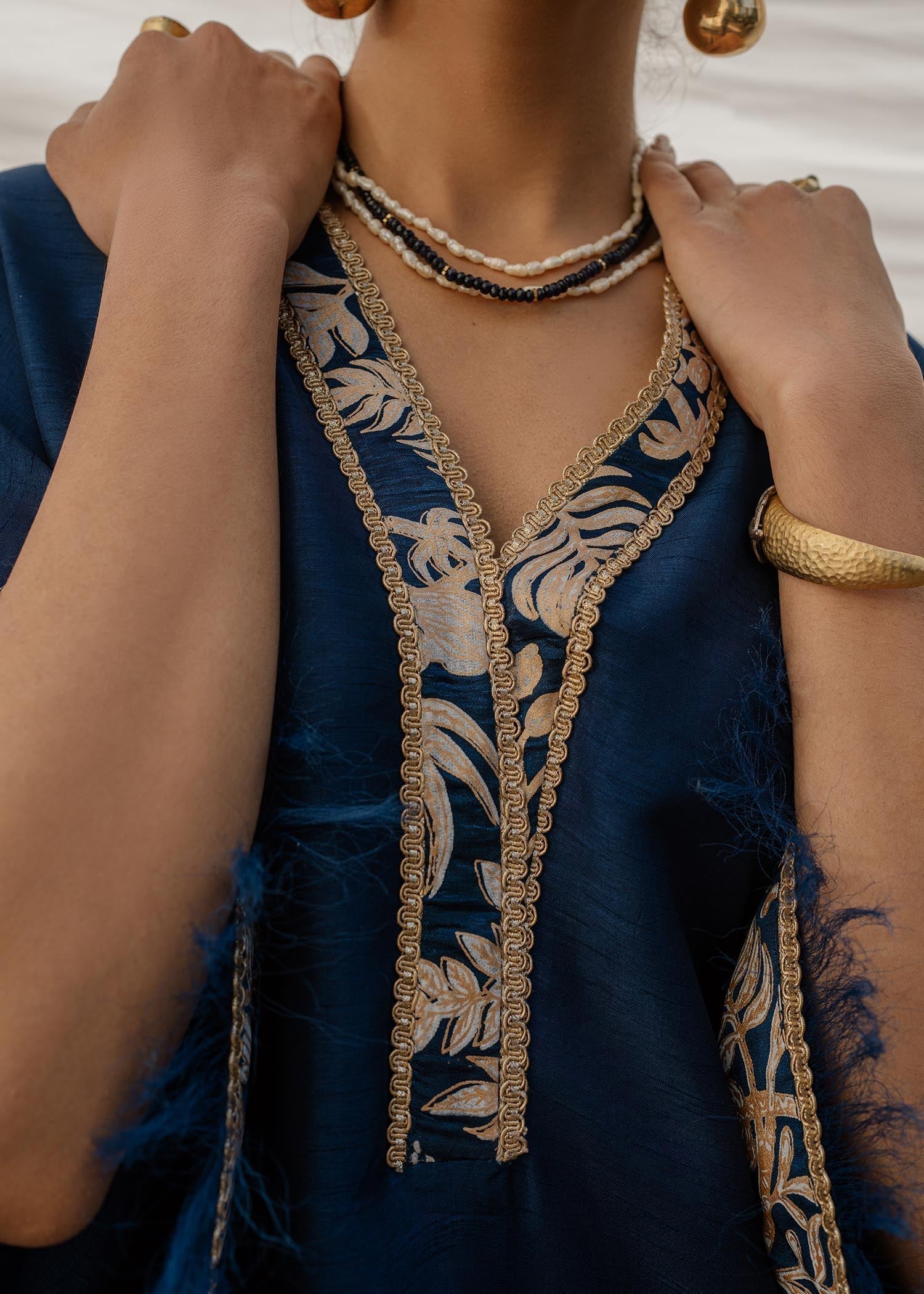 Mahgul | Eid Edit 2024 | Cobalt Sea - House Of Hania