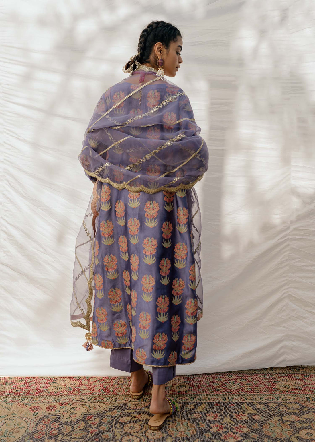 Mahgul | Eid Edit 2024 | Damson Diamante - House Of Hania