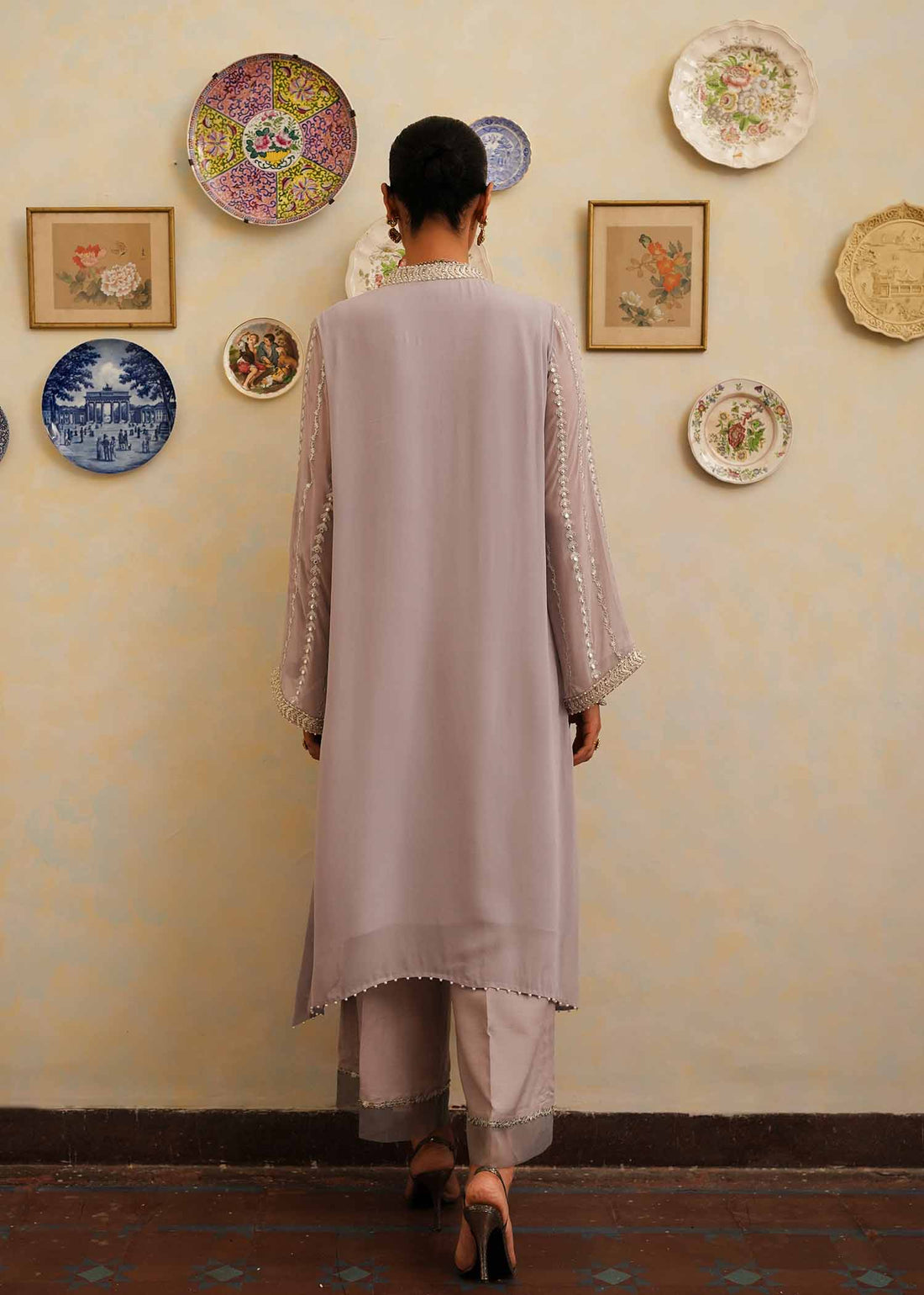 Mahgul | Eid Edit 2024 | Lavender Lines - House Of Hania