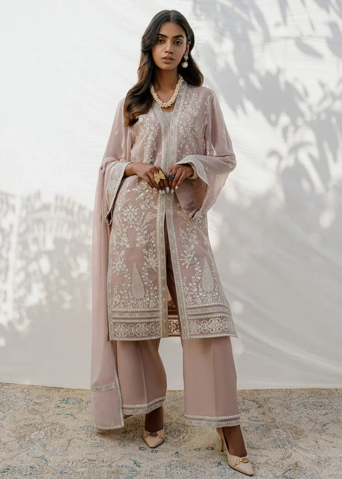 Mahgul | Eid Edit 2024 | Mauve Flora - House Of Hania