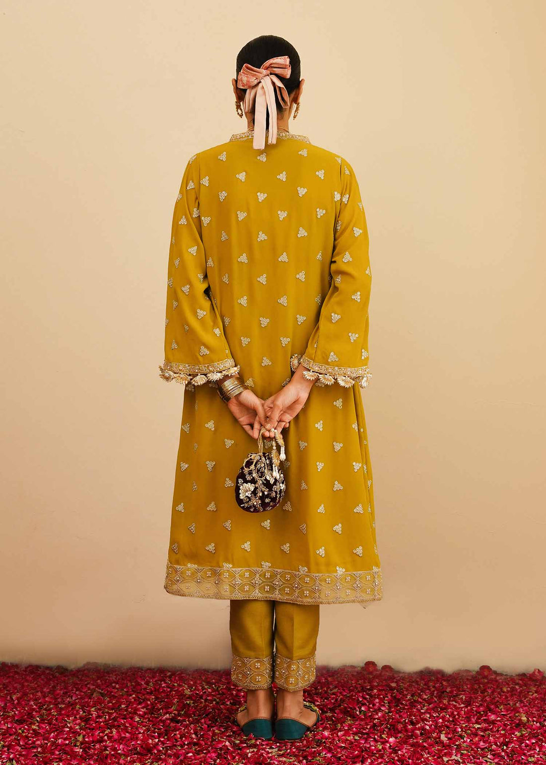 Mahgul | Eid Edit 2024 | Mustard Shine - House Of Hania