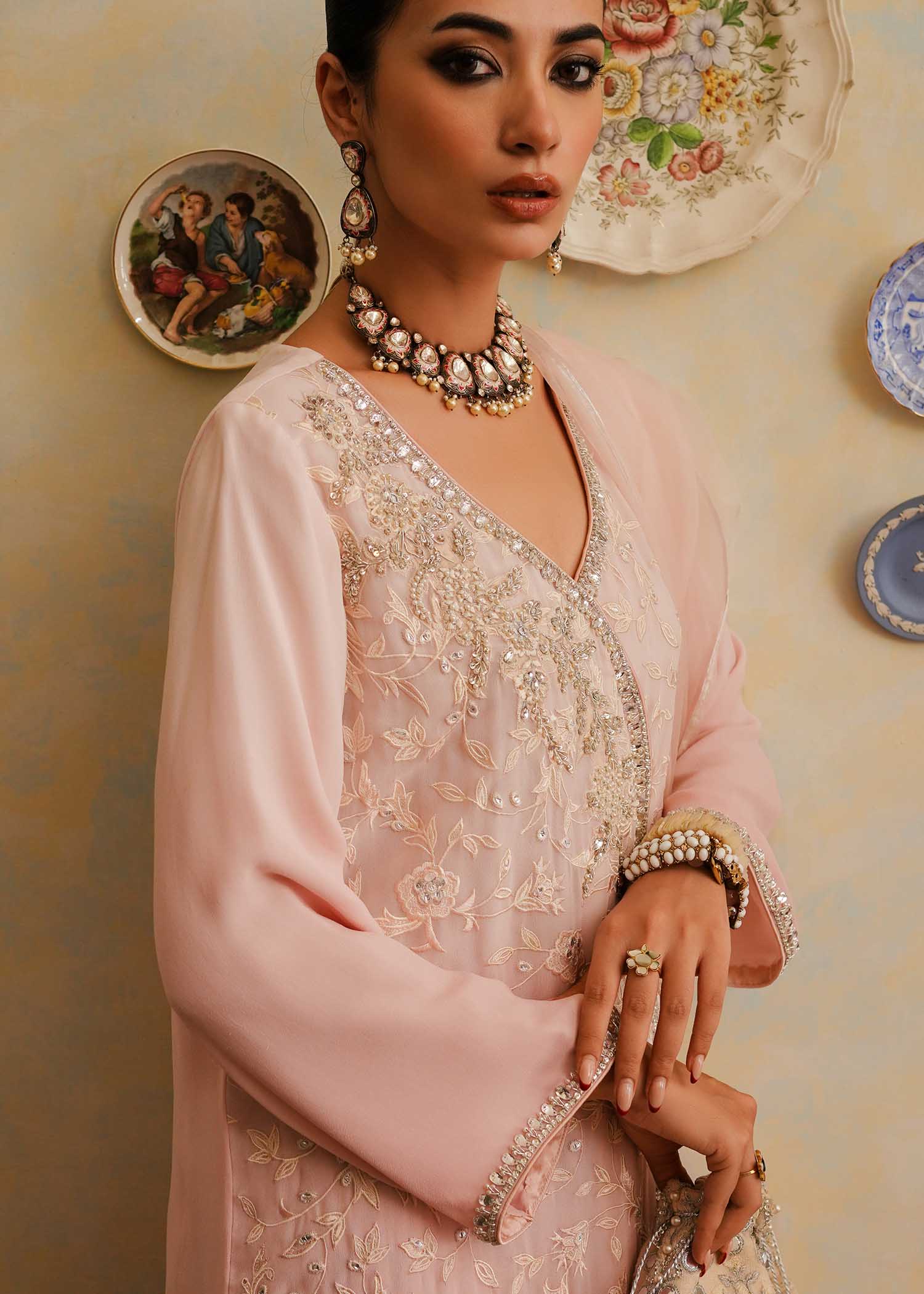 Mahgul | Eid Edit 2024 | Pink Shade - House Of Hania